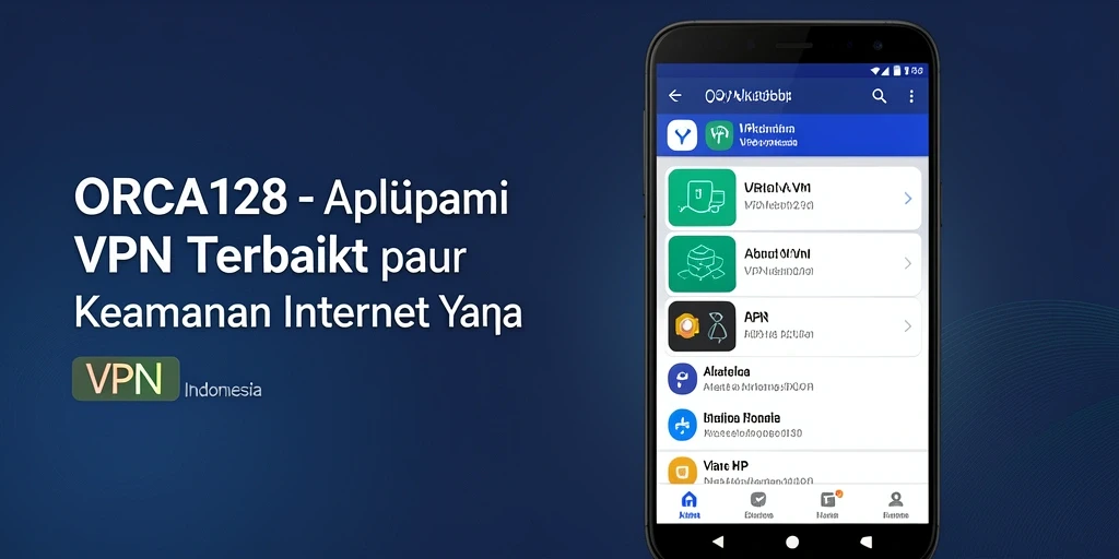 Antarmuka ORCA128 yang sederhana dan fungsional untuk penggunaan VPN.